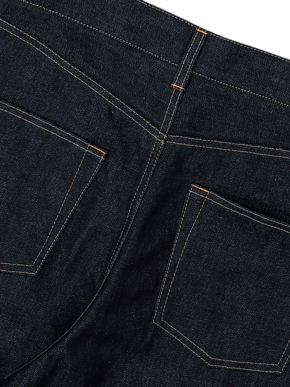 Junya Watanabe MAN Flared jeans met gebundelde zoom Blauw