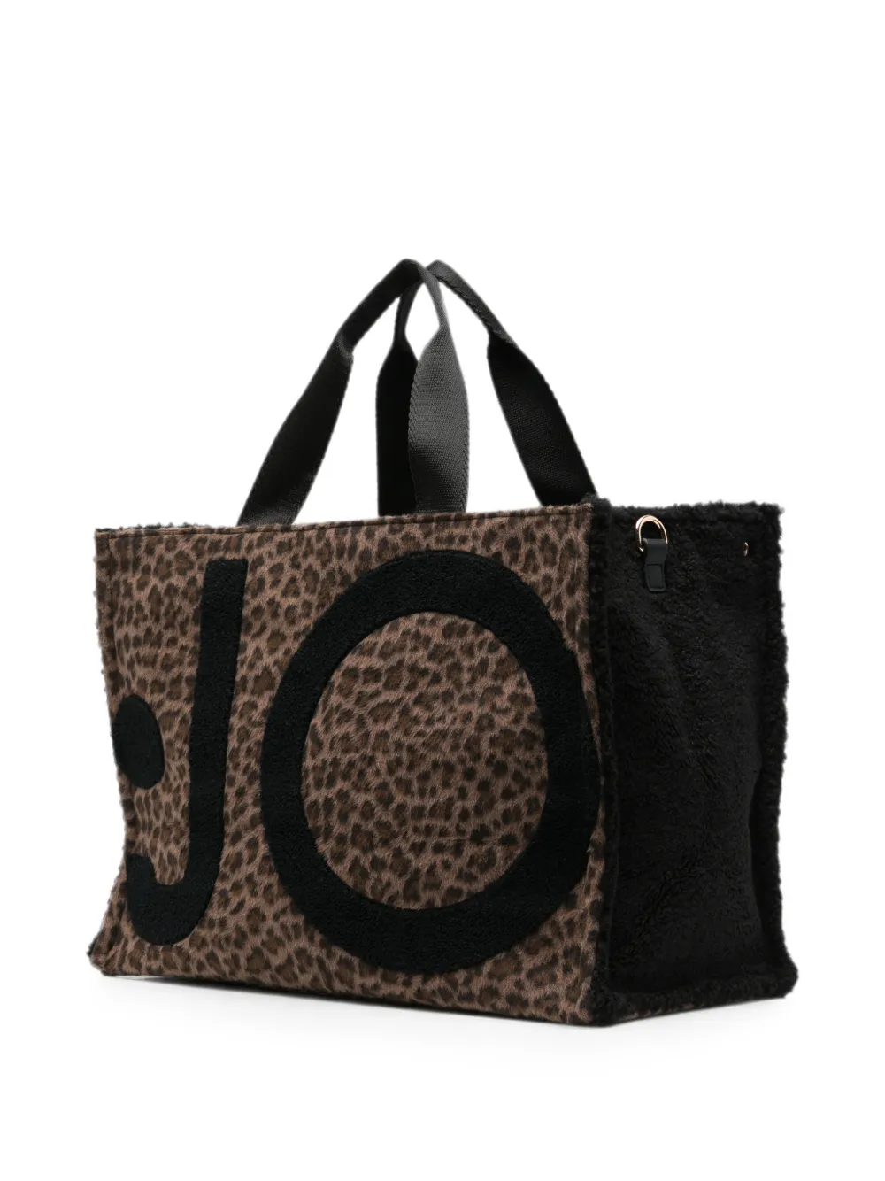 LIU JO Shopper met luipaard-print Bruin