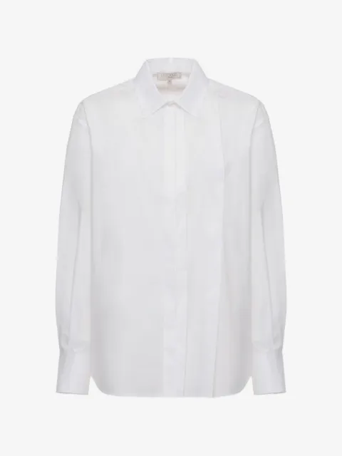 Antonelli Albizia pleated-detail shirt