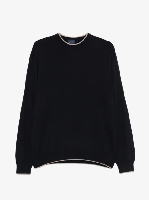 Paul & Shark contrast-trim cashmere sweater