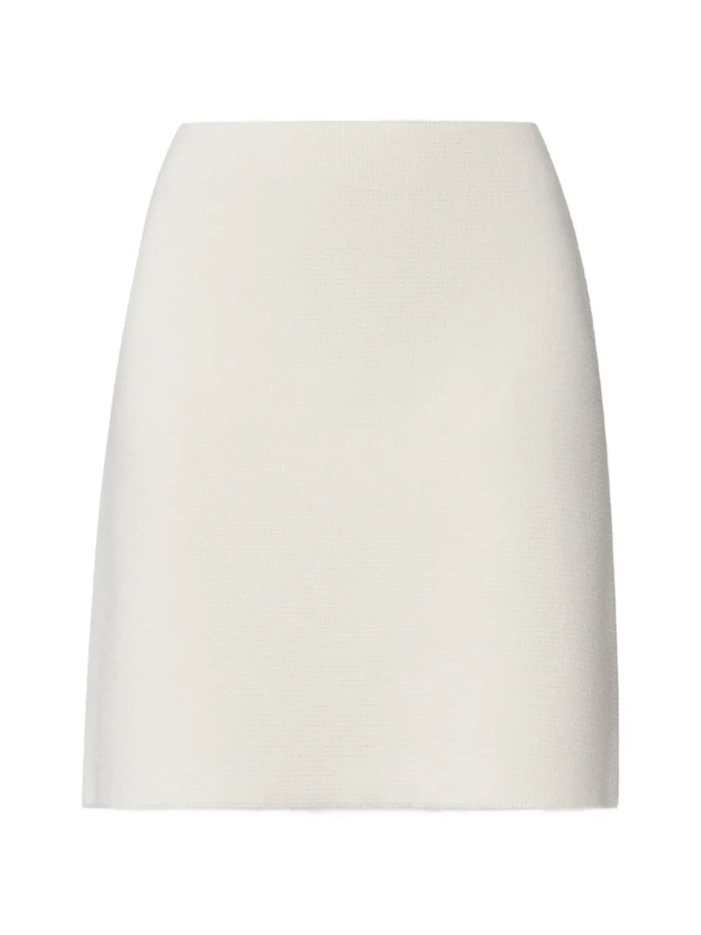 Fabiana Filippi fine-knit mini skirt - Bianco