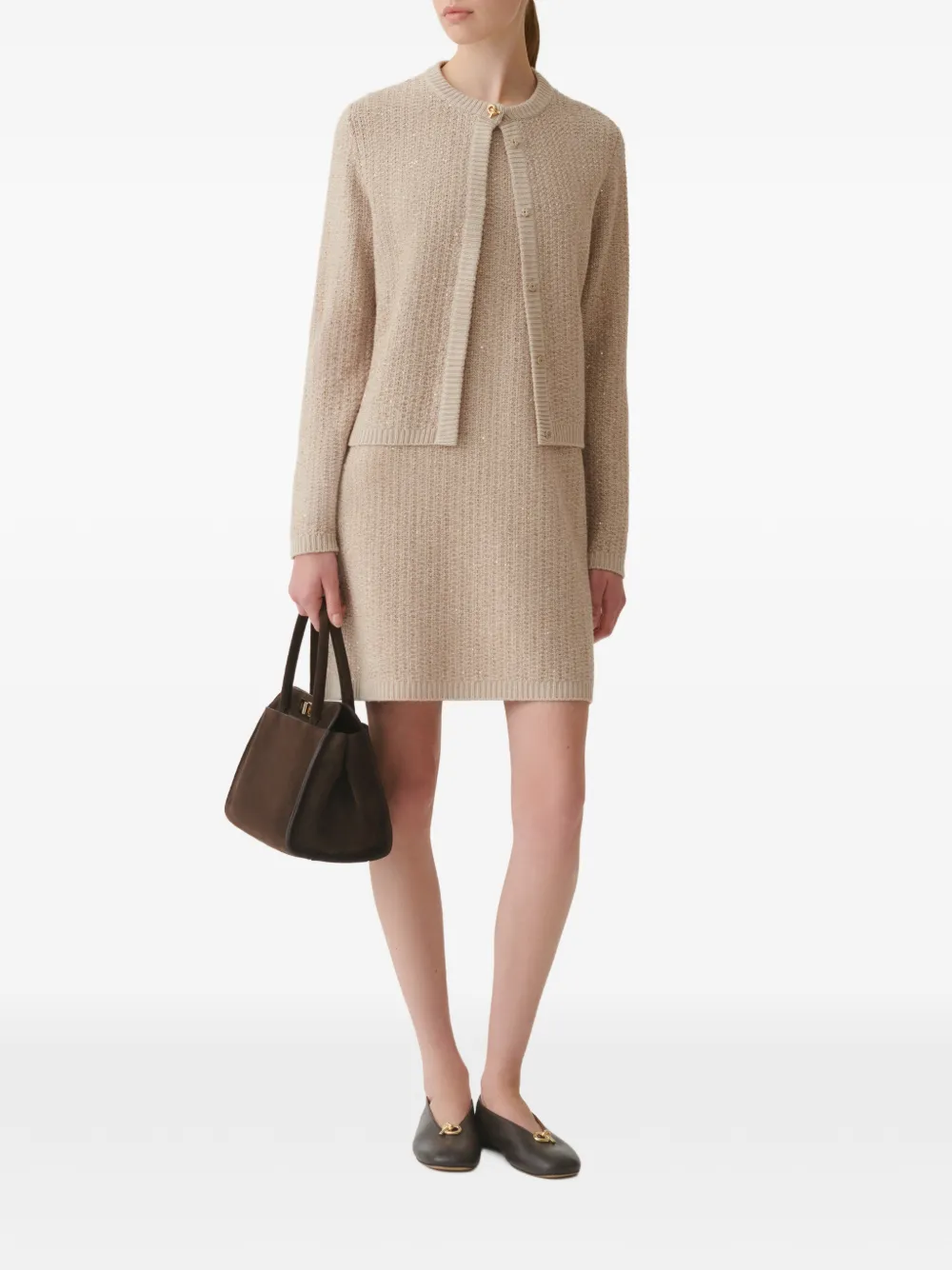 Fabiana Filippi スパンコール セーター | ニュートラル | FARFETCH JP
