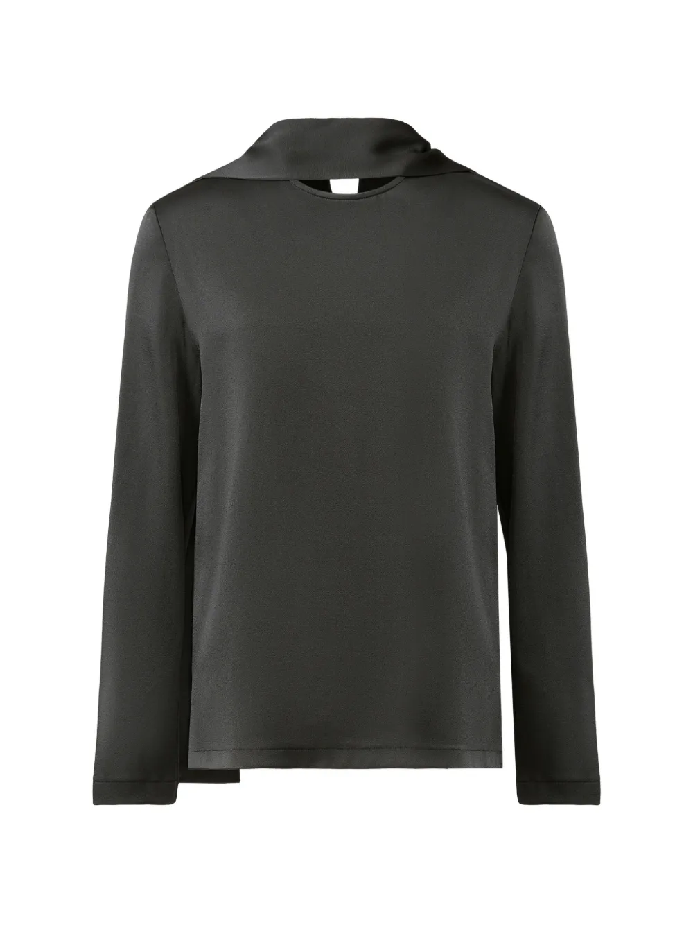 Fabiana Filippi embellished scarf-detail top - Noir
