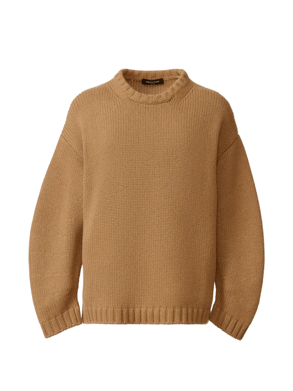 Fabiana Filippi chunky-knit drop-shoulder sweater - Neutrals