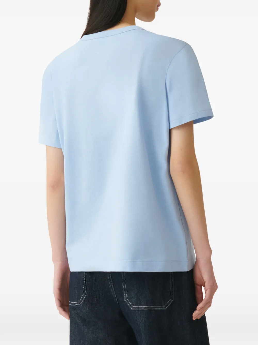Fabiana Filippi Katoenen T-shirt Blauw