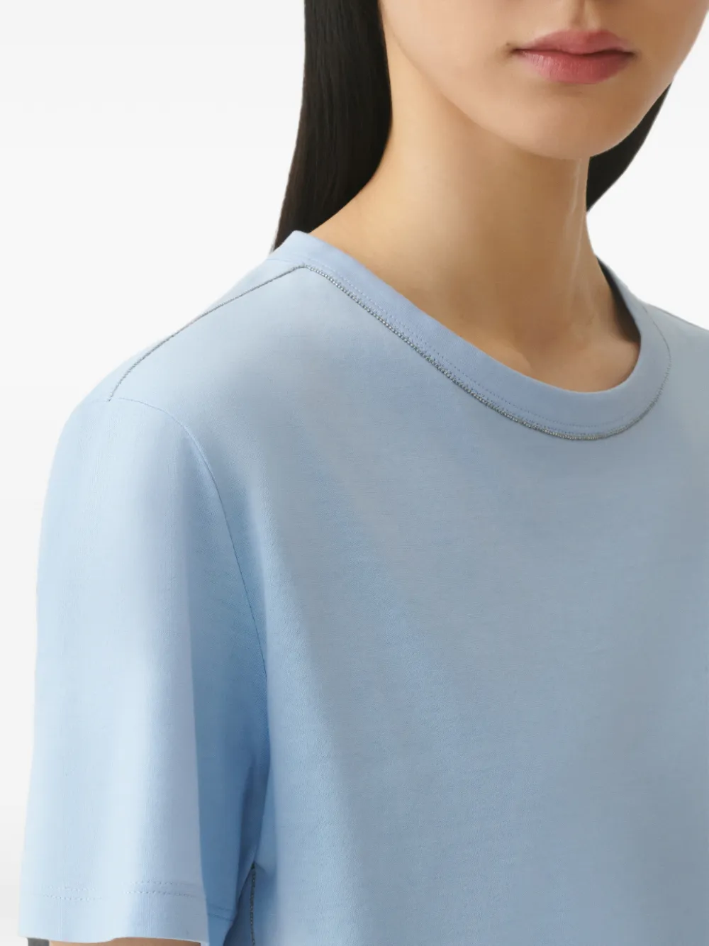 Fabiana Filippi Katoenen T-shirt Blauw