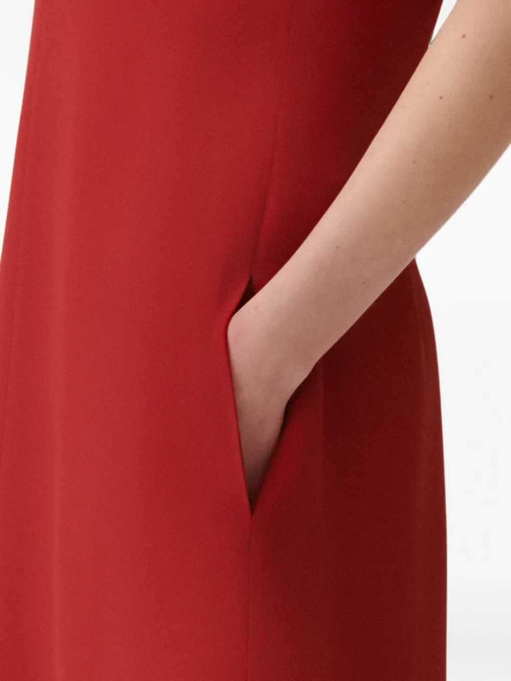 Fabiana Filippi Jurk met V-hals Rood