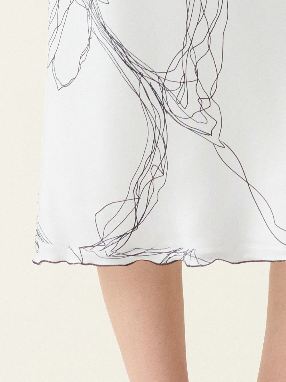 Fabiana Filippi Rok met ruches Wit