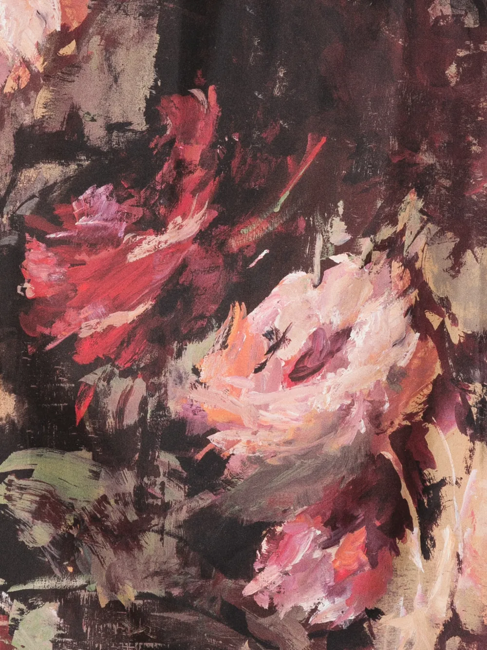 Antonio Marras Midi-jurk met bloemenprint Rood