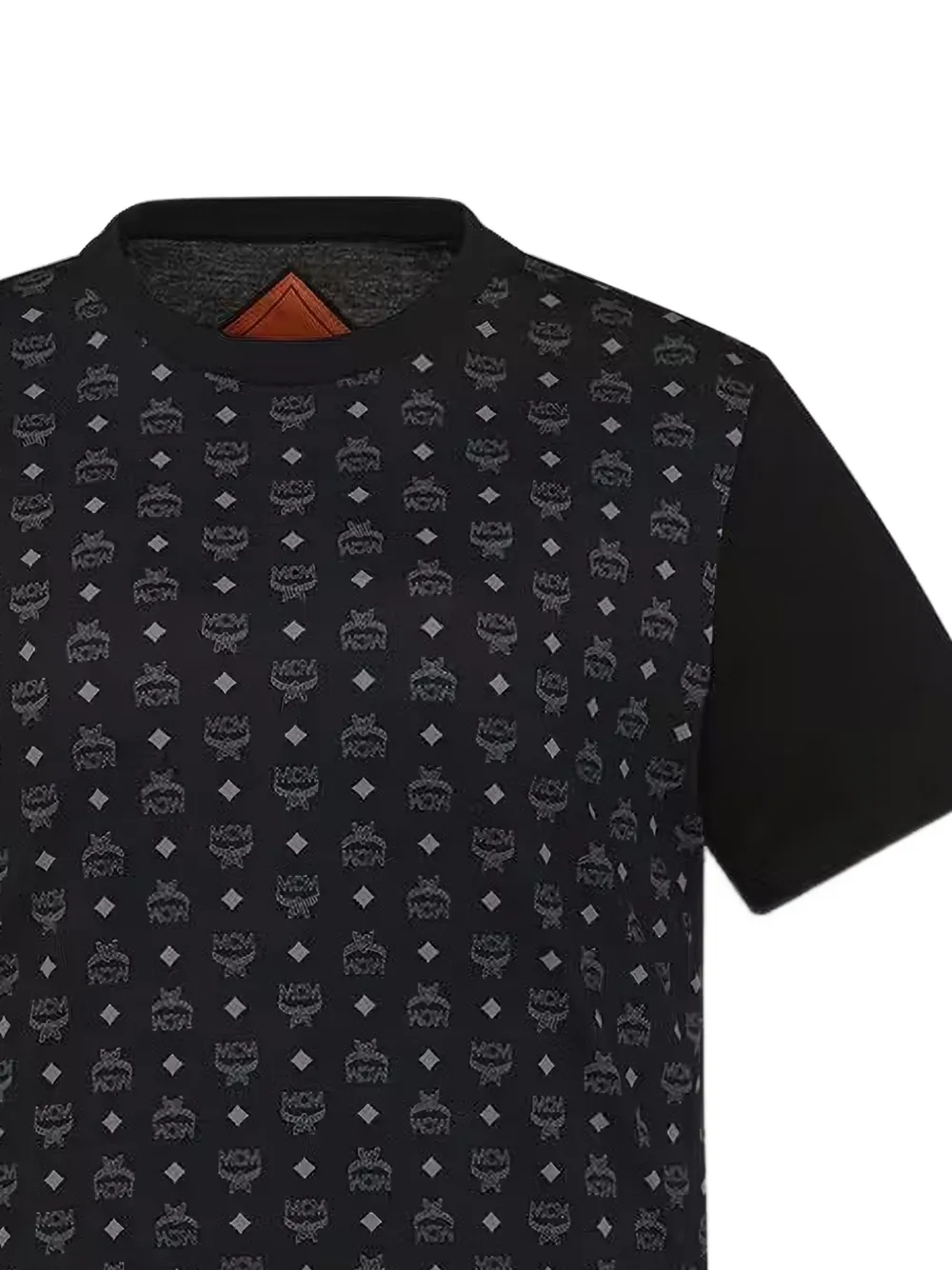 MCM T-shirt met Visetos-print Zwart