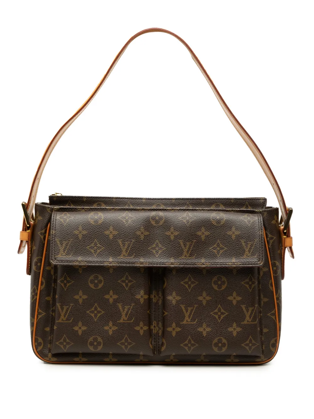 Louis Vuitton Pre-Owned 2003 Monogram Viva Cite GM shoulder bag - Marrone