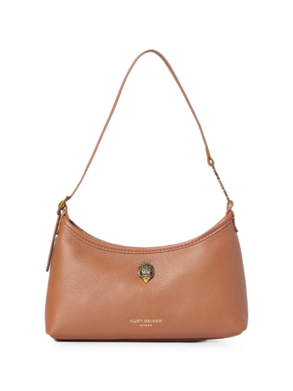 Kurt Geiger London eagle-plaque leather shoulder bag - Toni neutri