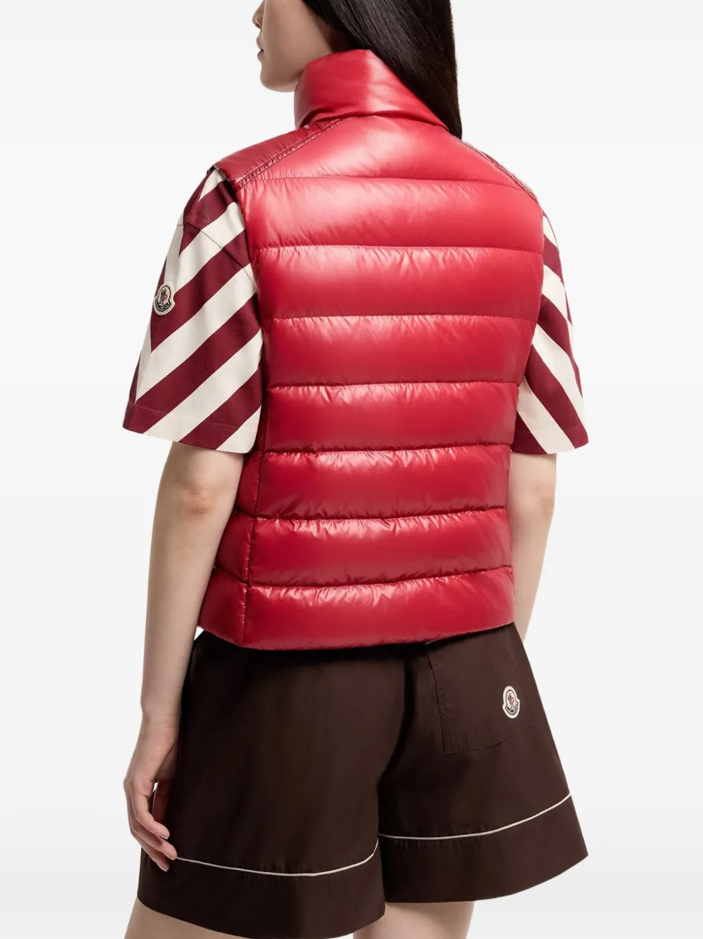 Moncler Frelon bodywarmer Rood