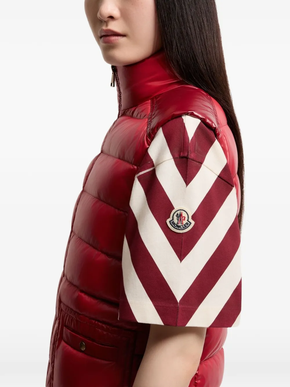 Moncler Frelon bodywarmer Rood