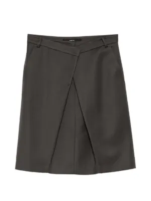 Patou Pleated Mini Skirt | Green | FARFETCH