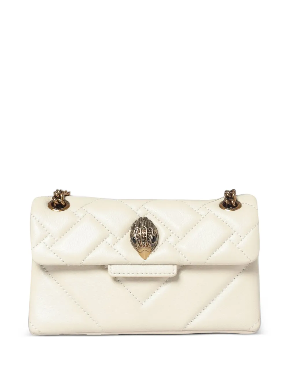 Kurt Geiger London quilted leather shoulder bag - Toni neutri