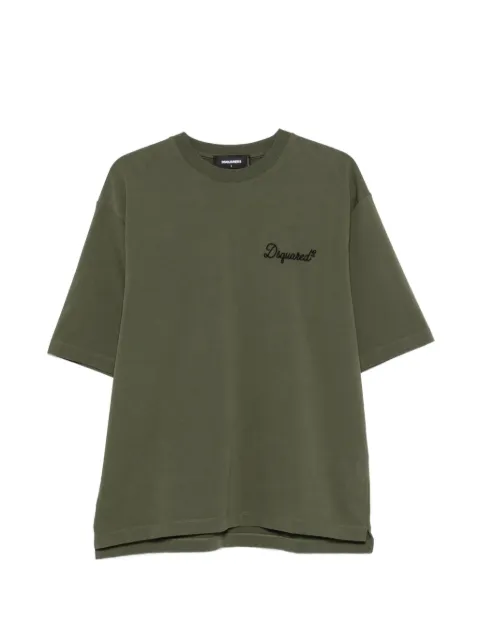 DSQUARED2 logo-embroidered T-shirt