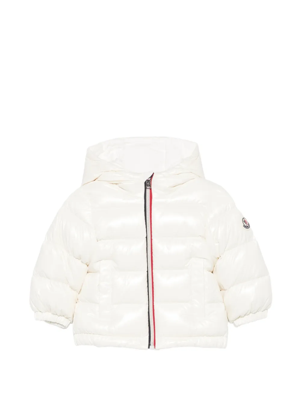 Moncler Enfant Jack met capuchon Wit