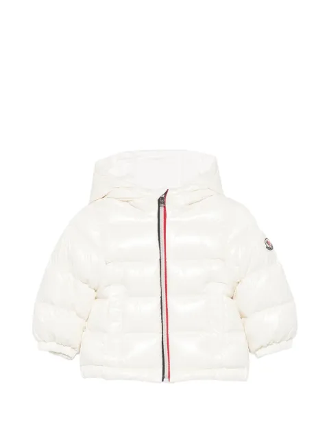 Moncler Enfant quilted hooded jacket