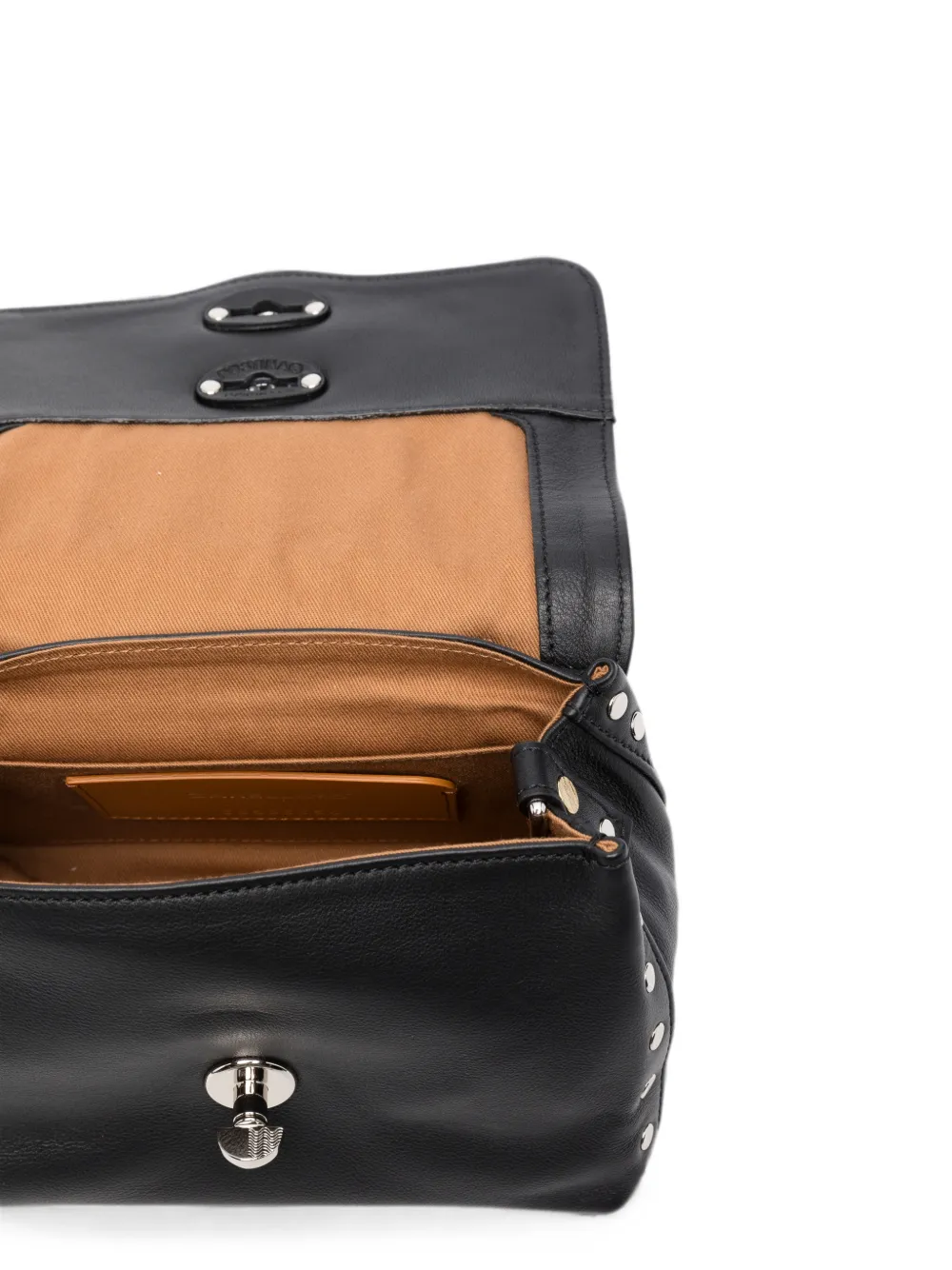 Zanellato Postina kleine shopper Zwart