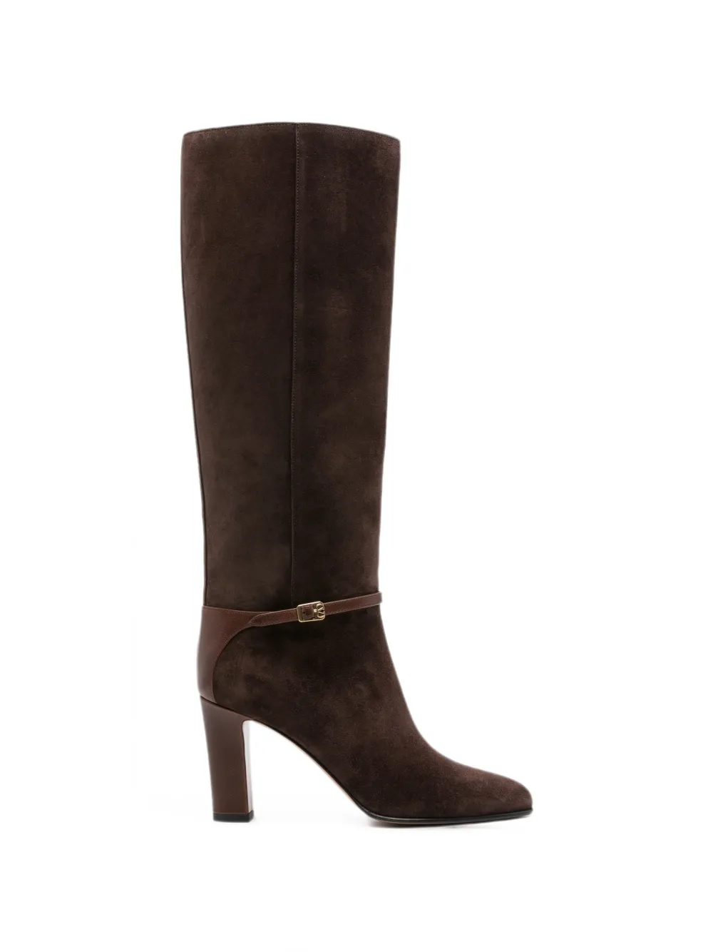 Valentino Garavani Pattie VLogo Signature buckled boots Bruin