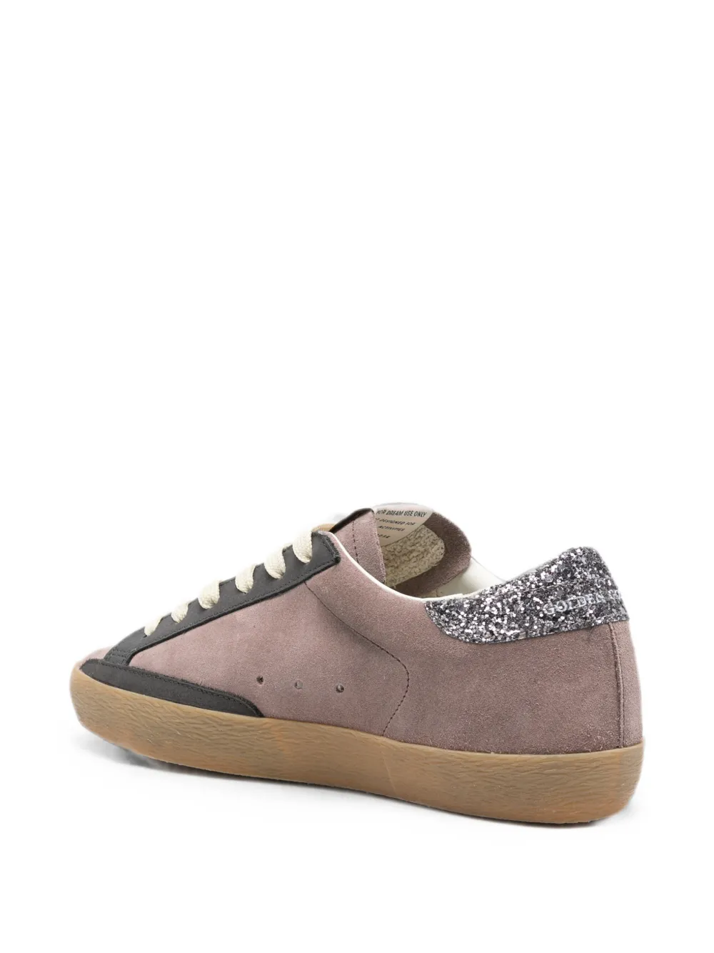 Golden Goose Super-Star glitter-detail sneakers Paars
