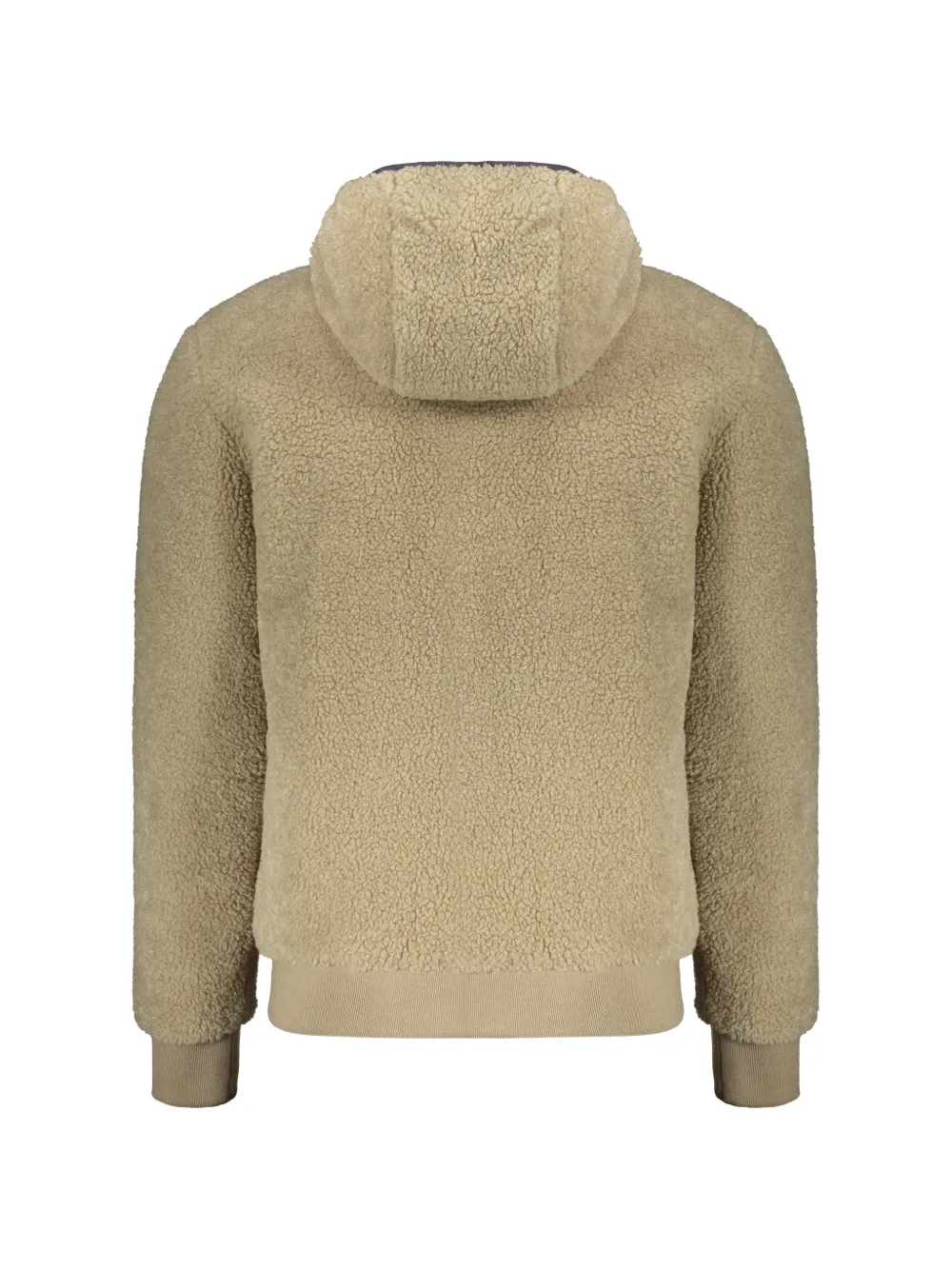 Herno Omkeerbaar donsjack van imitatielamswol Beige
