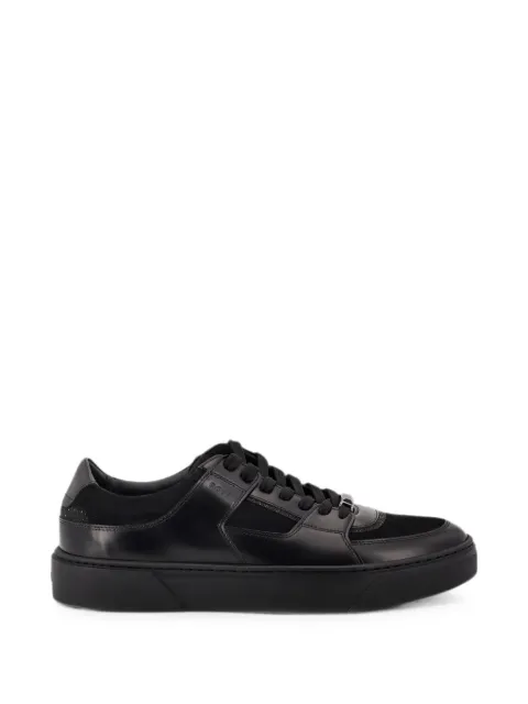BOSS rhinestone-embellished leather sneakers