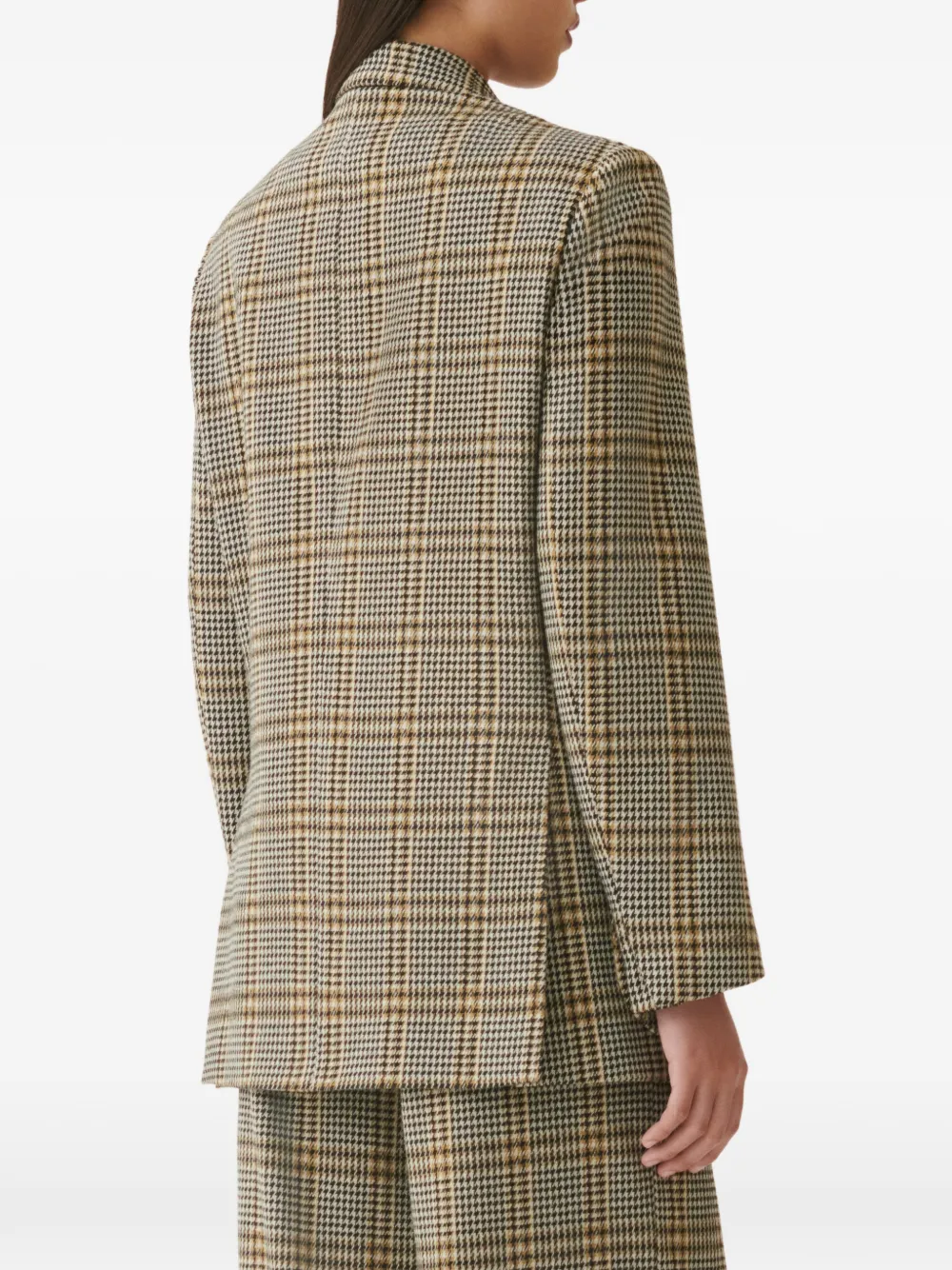 Fabiana Filippi Geruite blazer Grijs
