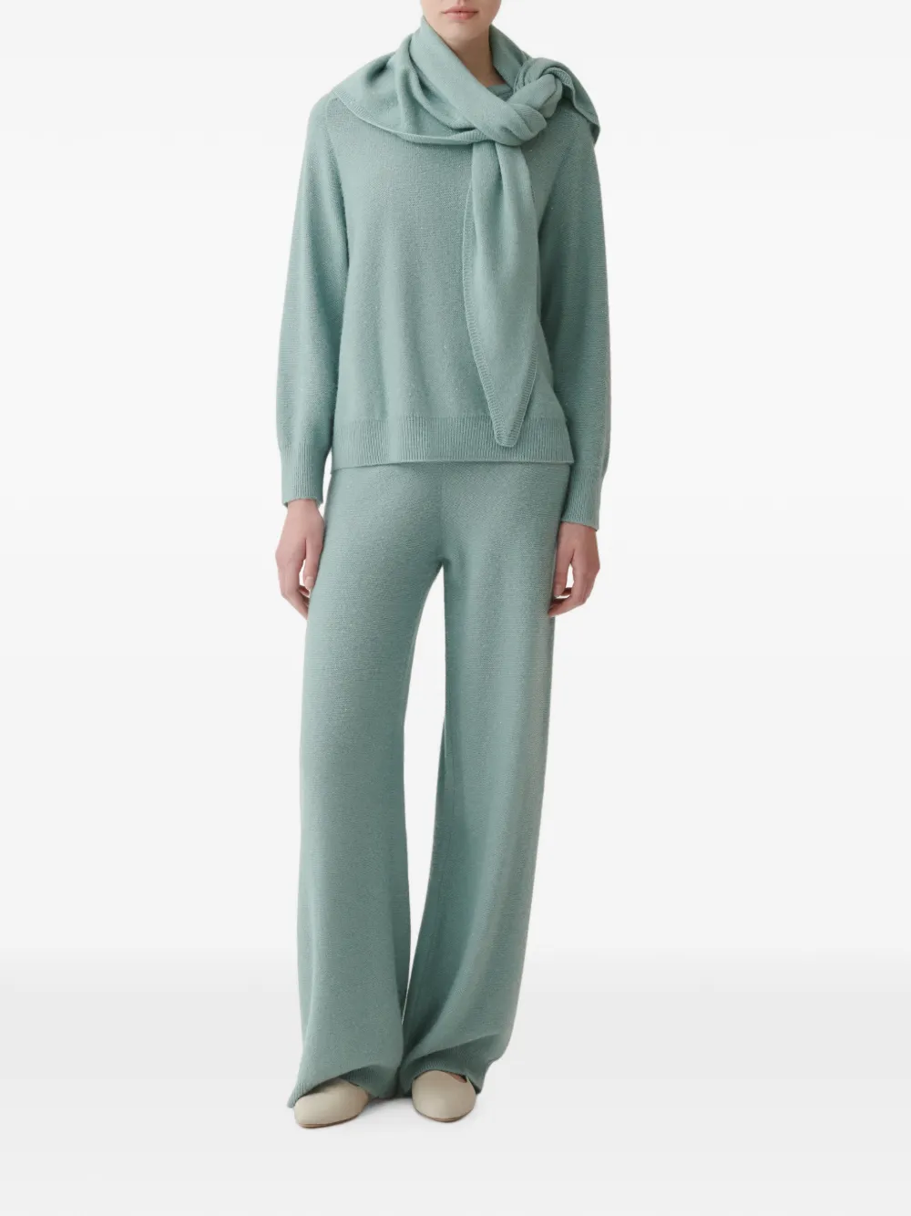 Fabiana Filippi Broek met pailletten Blauw