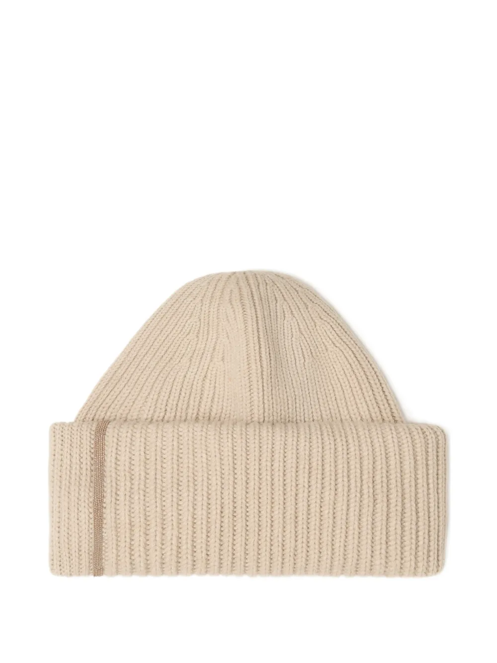 Fabiana Filippi Gerippte Beanie - Nude