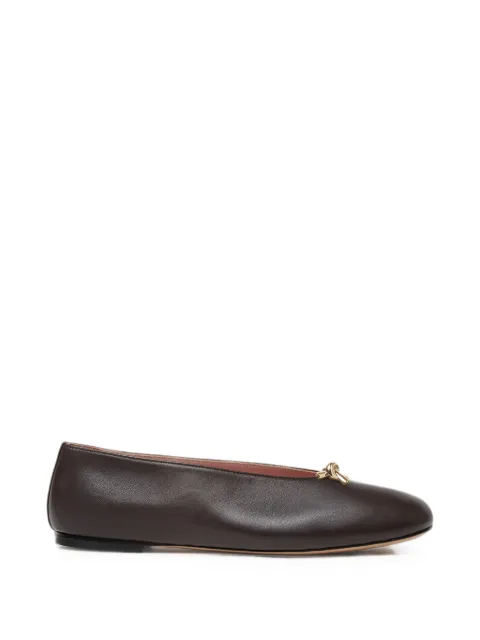 Fabiana Filippi knot-detail ballet flats