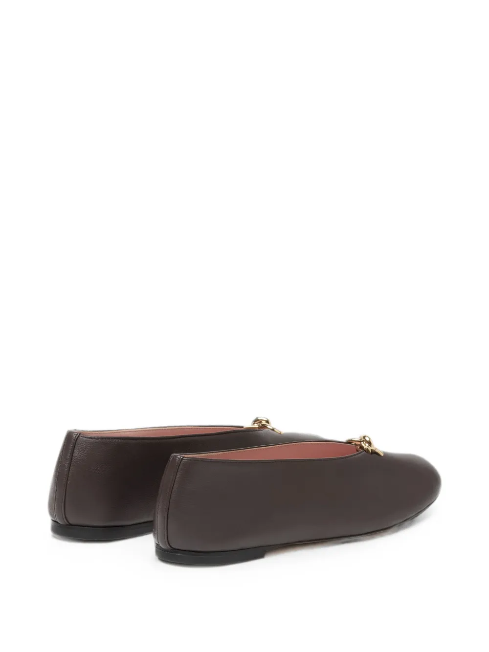 Fabiana Filippi knot-detail ballet flats Bruin