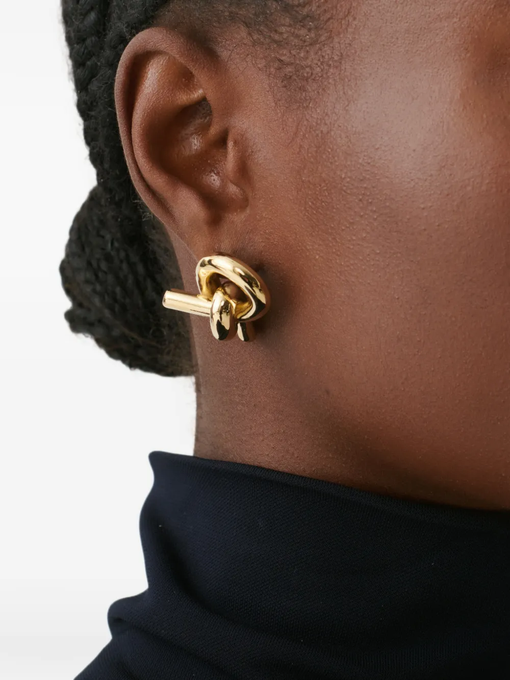 Fabiana Filippi knot-detail earrings - Oro