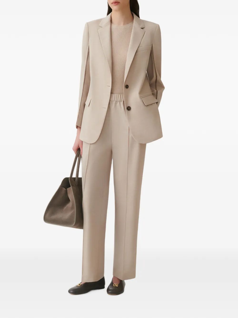 Fabiana Filippi Plooibroek Beige
