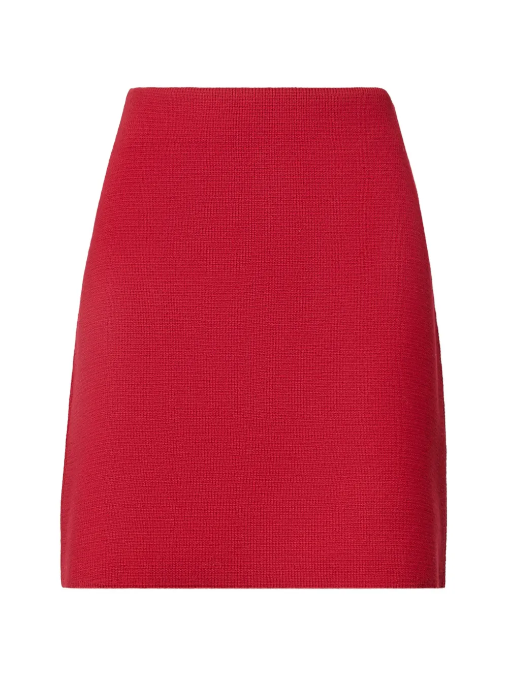 Fabiana Filippi knitted mini skirt - Rosso