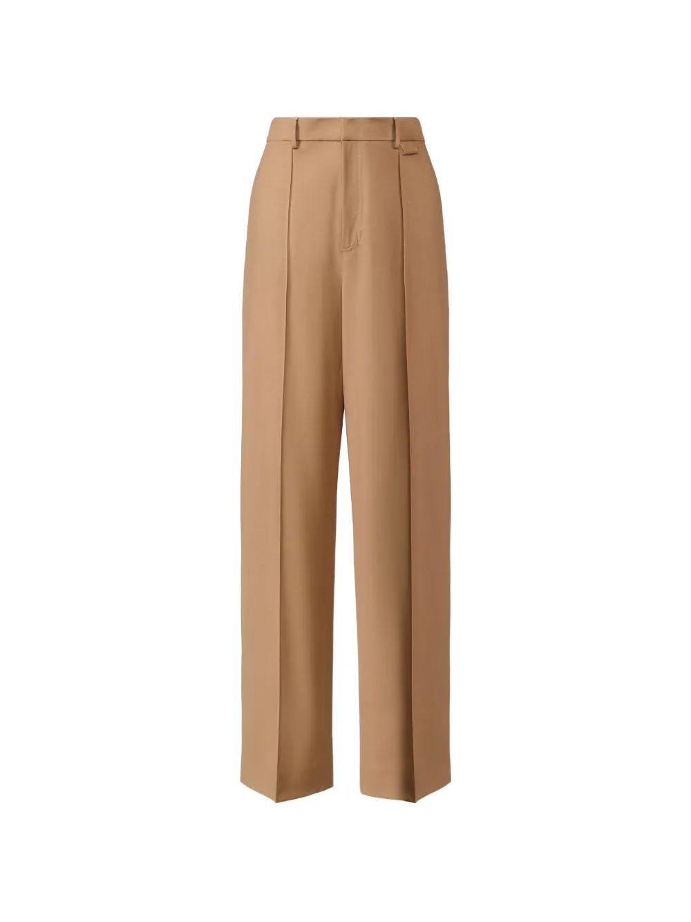 Fabiana Filippi pressed-crease wide-leg trousers - Marron Fabiana Filippi pressed-crease wide-leg trousers - Marron