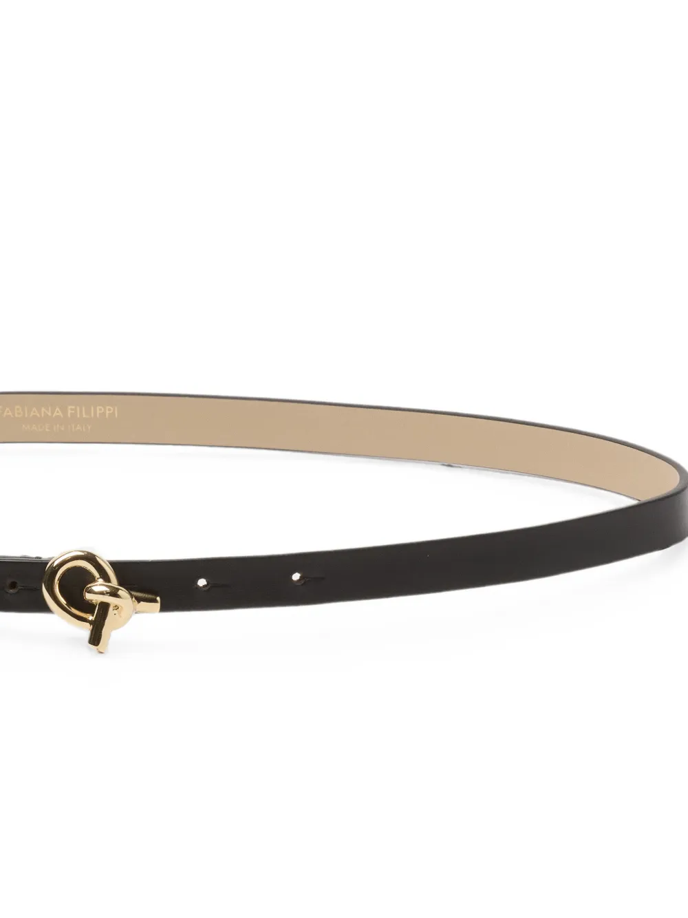 Fabiana Filippi Riem met geknoopt detail Zwart