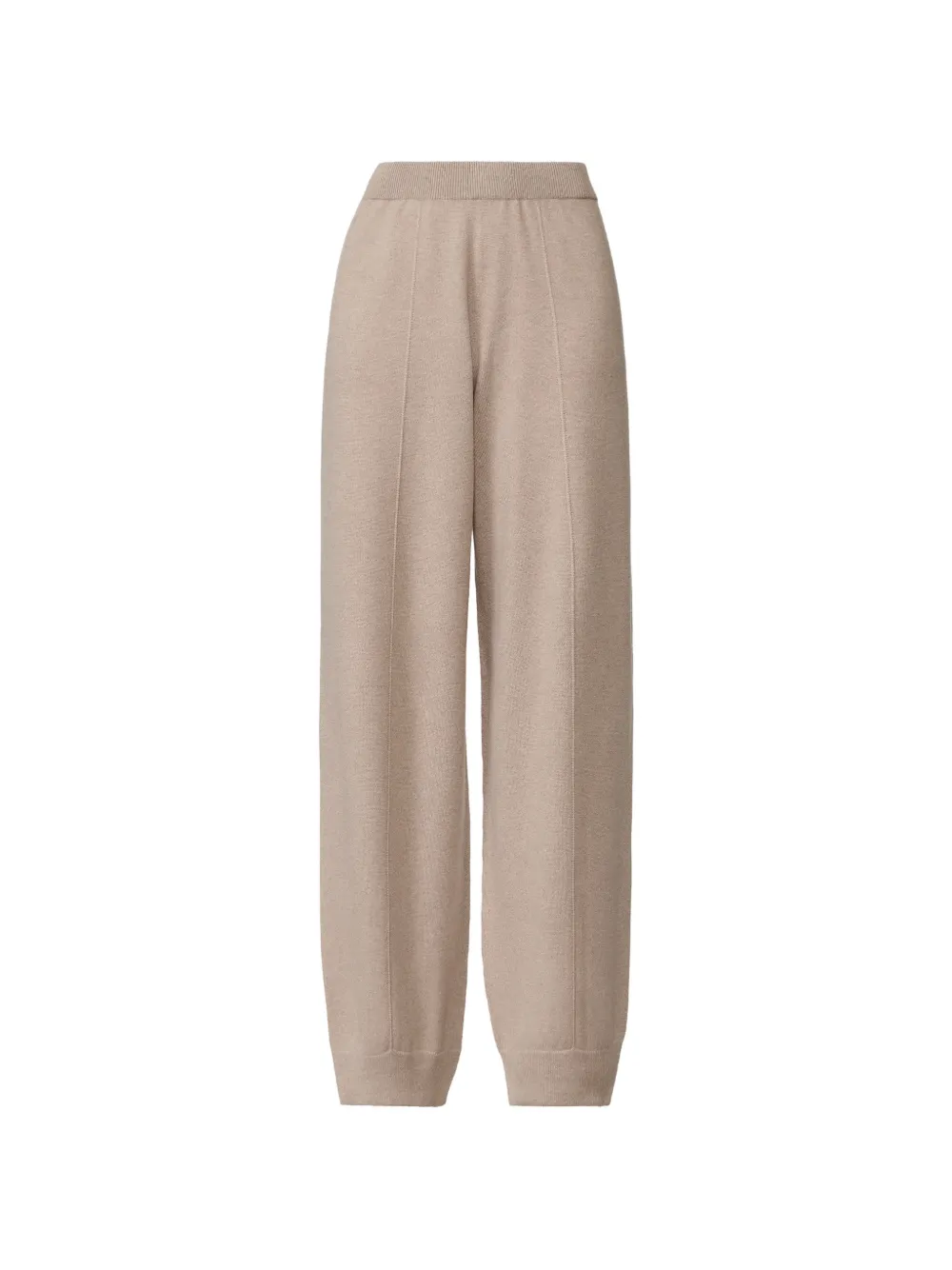 Fabiana Filippi seam-detail knit trousers - Toni neutri