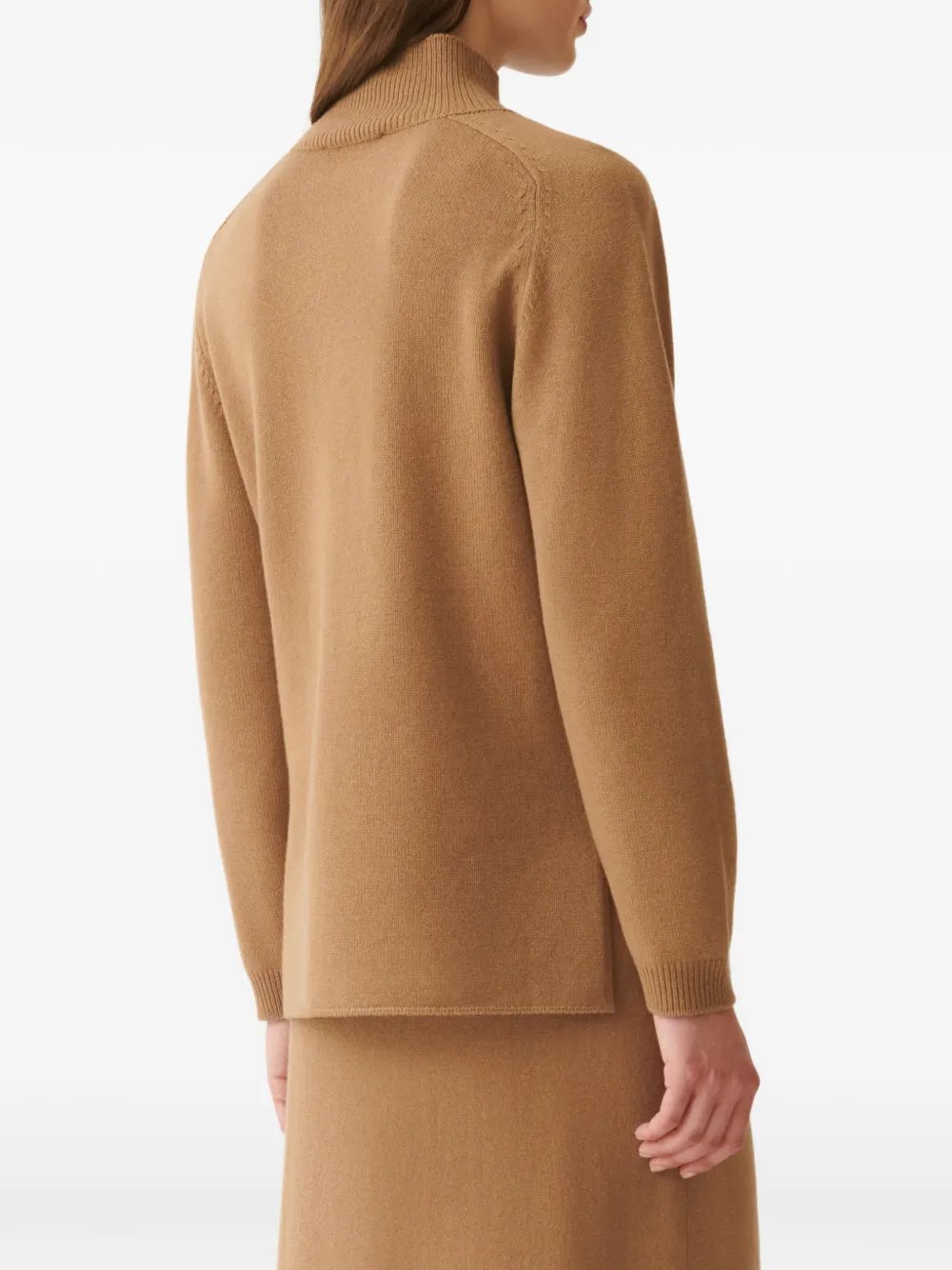 Fabiana Filippi Coltrui met kanten afwerking Beige