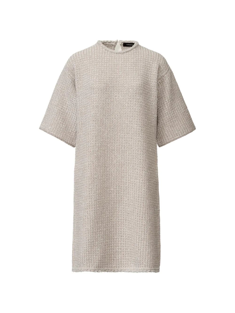 Fabiana Filippi sequin-embellished bouclé midi dress - Grau