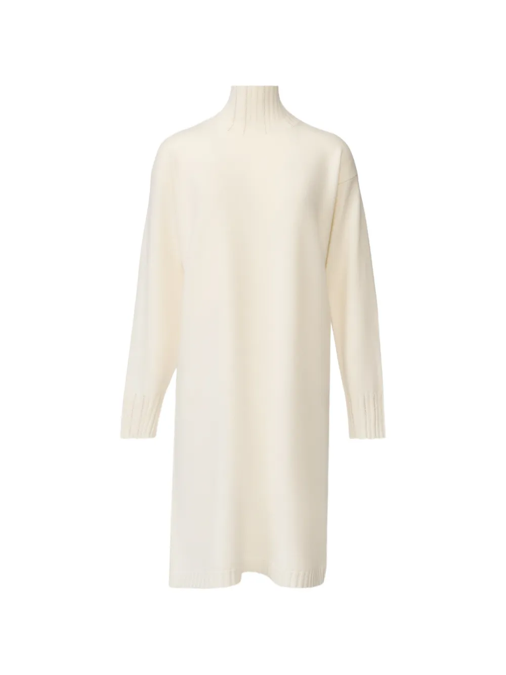 Fabiana Filippi monili-chain high-neck midi dress - Toni neutri