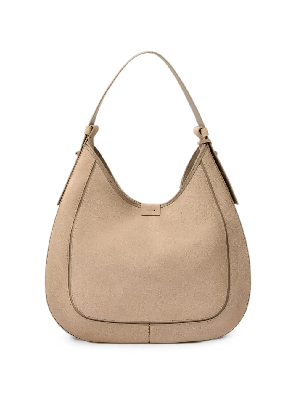 Fabiana Filippi Schoudertas met kwastje Beige