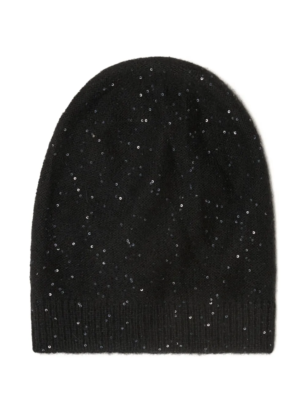 Fabiana Filippi sequin-embellished beanie hat - Noir