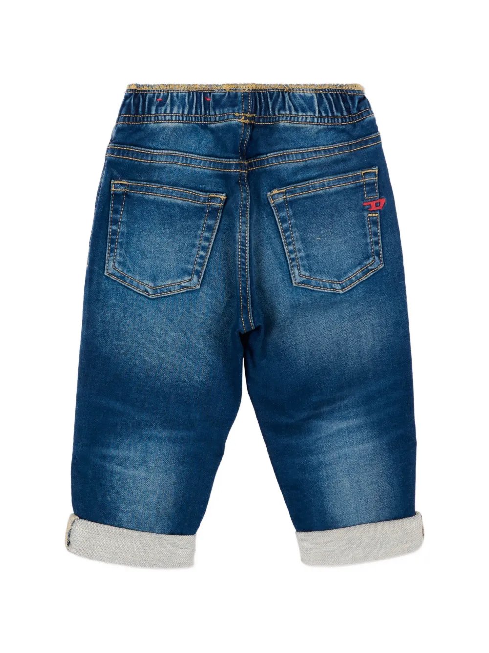 Diesel Kids Jeans met trekkoord Blauw