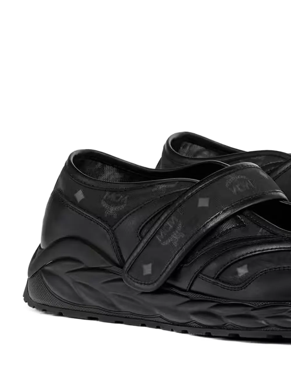 MCM touch-strap sneakerinas Zwart