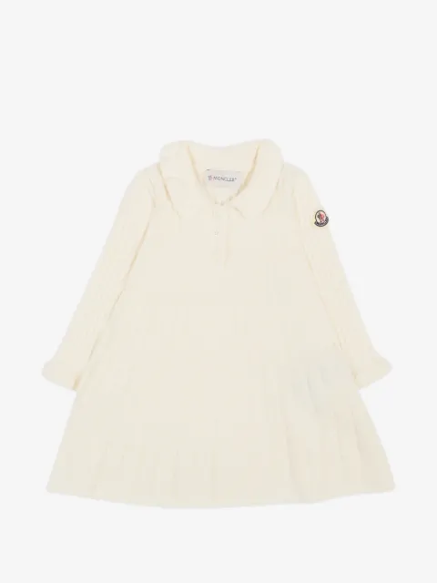 Moncler Enfant 罗纹针织长袖连衣裙
