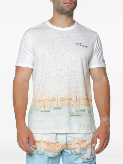 MC2 Saint Barth Ecstasea N St Tropez embroidered T-shirt