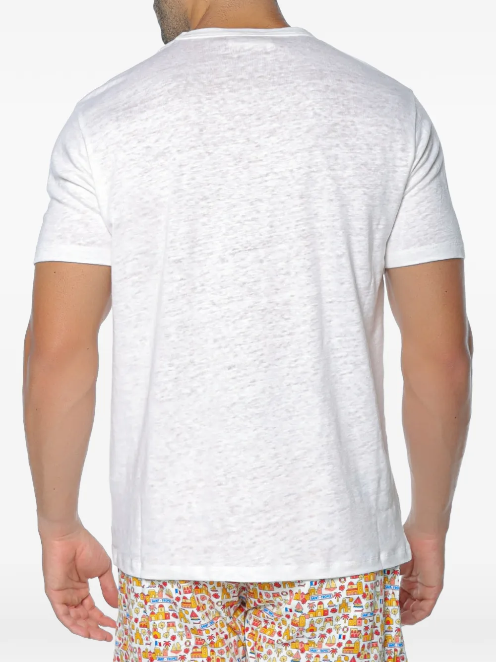 MC2 Saint Barth Ecstasea T-shirt met grafische print Wit