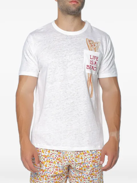 MC2 Saint Barth Ecstasea graphic-print pocket T-shirt